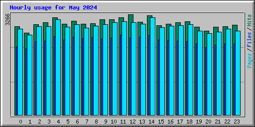 Hourly usage for May 2024